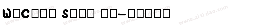WeChat Sans ss字体转换